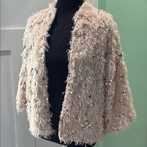 Anna & Ava Cream Teddy Jacket